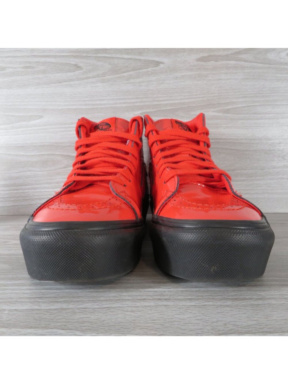 Vans Sk8-Hi Platform 2.0 David Bowie Ziggy Stardust Red Hi Top Mens 4.5 Womens 6 - Picture 5 of 11